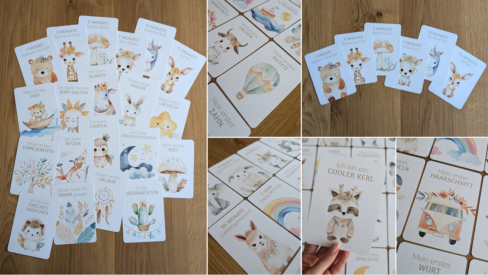 14 und 22 Motive, A6 Format