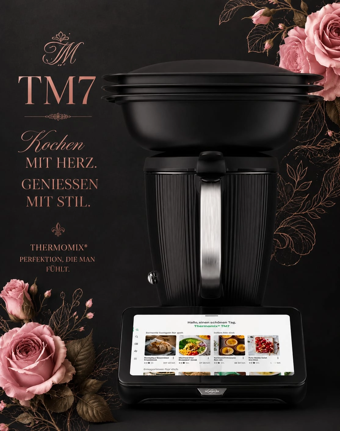 Der neue Thermomix ist eine tolle Hilfe für die Küche. Bei Fragen stehe ich gerne zur Verfügung.