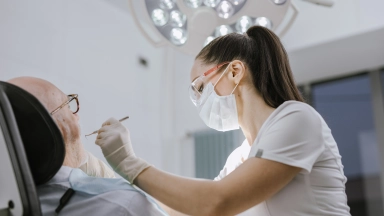 Kostenloses Stock Foto zu arzt, doktor, exame dentário